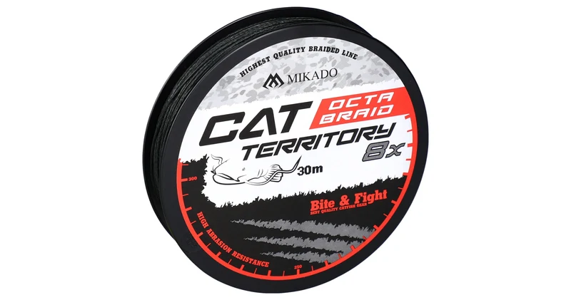 Mikado Cat Territory OCTA BRAID – Wels-Schnur 1mm / 132kg (30m)