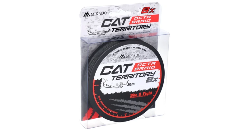 Mikado Cat Territory OCTA BRAID – Wels-Schnur 1mm / 132kg (30m)