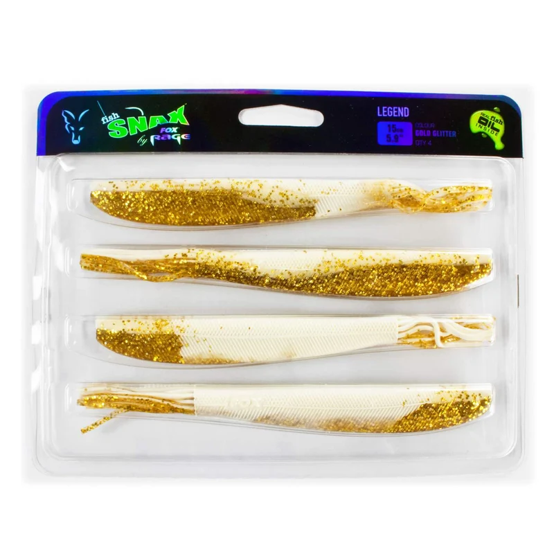 Fox Rage Legend | Hybrid Fransenköder & Action-Shad für Zander
