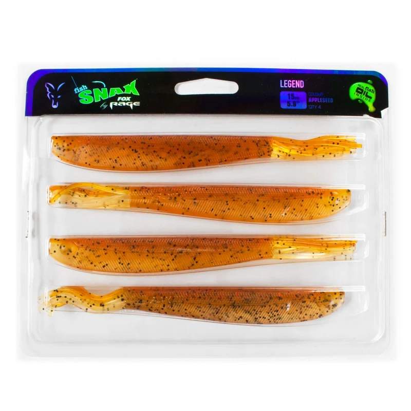Fox Rage Legend | Hybrid Fransenköder & Action-Shad für Zander