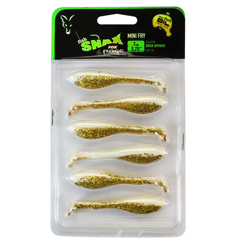Fox Rage Mini Fry | 12cm Ultra-Light Gummifisch für Barsch & Zander