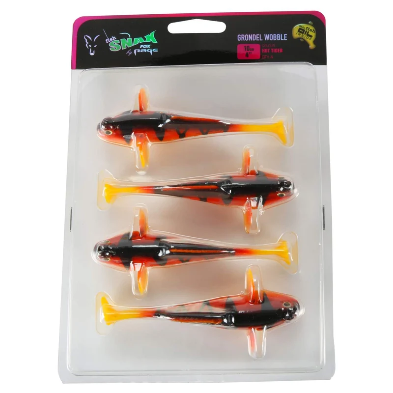 Fox Rage Grondle Wobble 10cm | Realistisches Grundel-Imitat für Zander