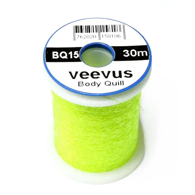Veevus-Körperfeder – Fluoreszierendes Gelb