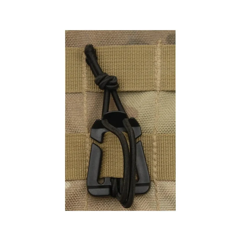 Clip mit Gummiband Molle 2er Pack