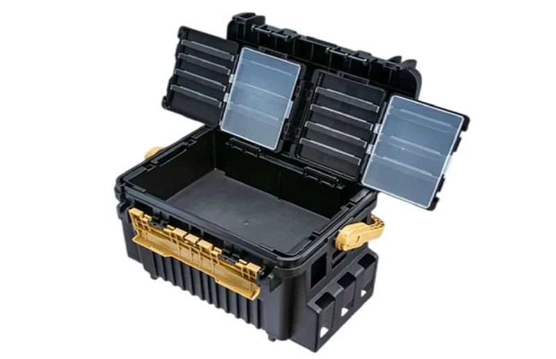 Meiho VS-7090A Schwarz/Ocker Transform Angelkasten Box für UL & Area