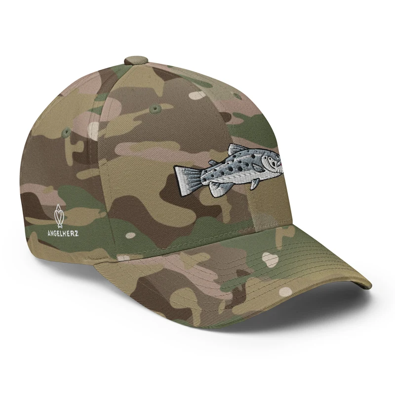 Angelherz® Trout Addict Cap – Forellen-Stickerei trifft perfekten Sitz