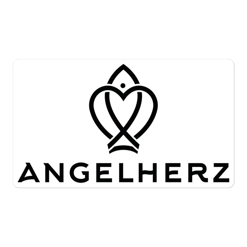 Angelherz Aufkleber