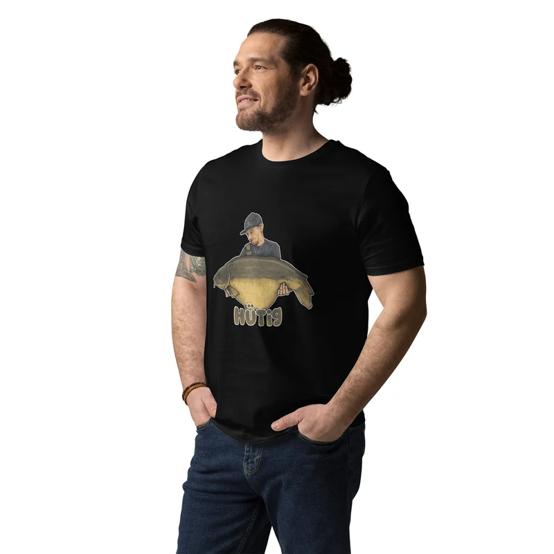 Bio-Baumwoll-T-Shirt - Hütig