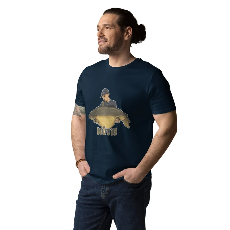 Bio-Baumwoll-T-Shirt - Hütig