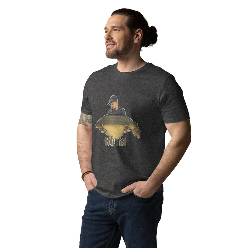 Bio-Baumwoll-T-Shirt - Hütig