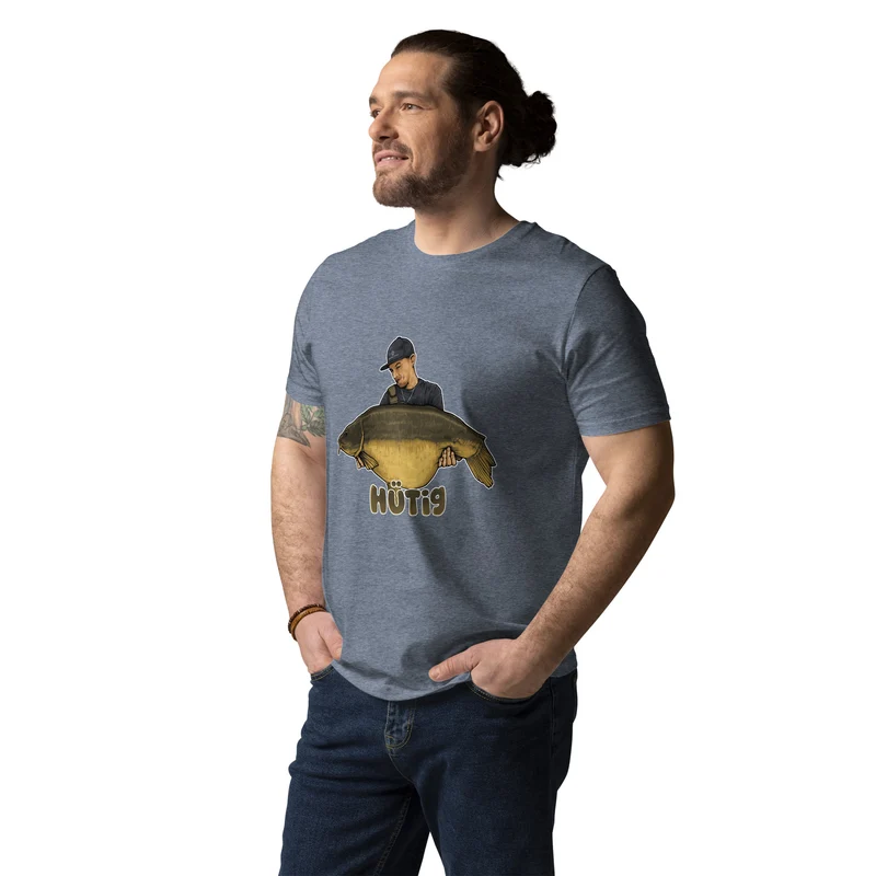 Bio-Baumwoll-T-Shirt - Hütig
