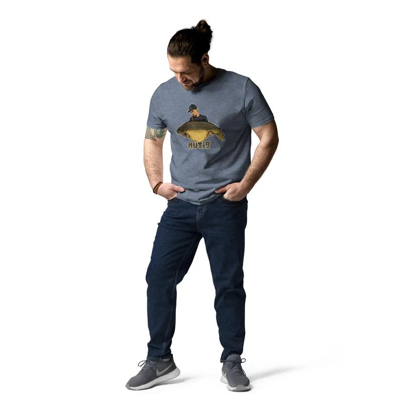 Bio-Baumwoll-T-Shirt - Hütig