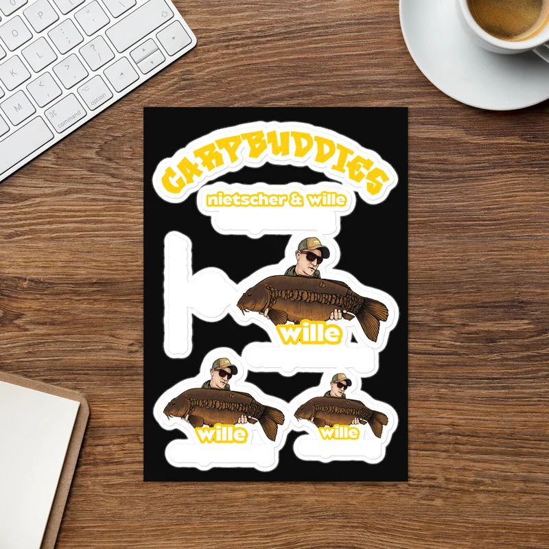 Sticker-Blatt Wille3