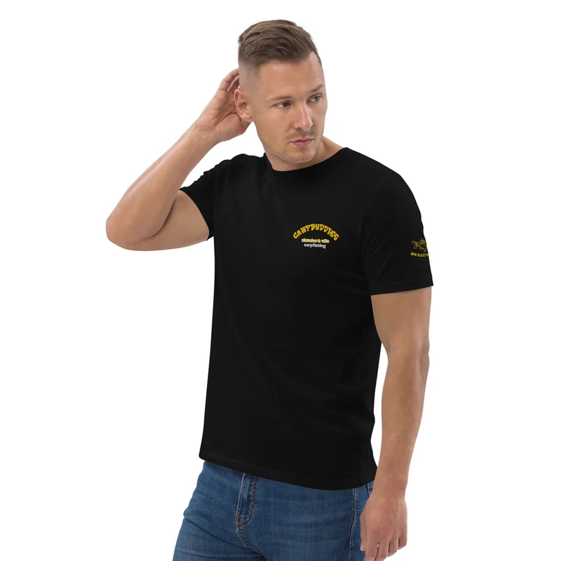 Unisex-Bio-Baumwoll-T-Shirt - Wille & Nietscher Carpfishing