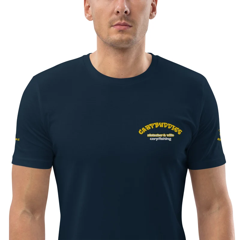 Unisex-Bio-Baumwoll-T-Shirt - Wille & Nietscher Carpfishing