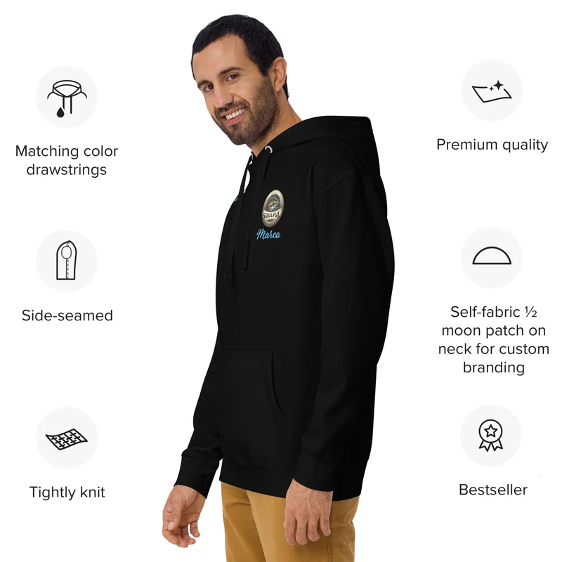 Unisex-Kapuzenpullover - Marco