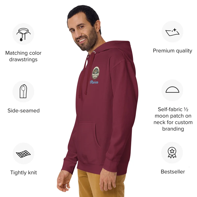 Unisex-Kapuzenpullover - Marco