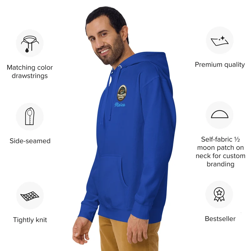 Unisex-Kapuzenpullover - Marco