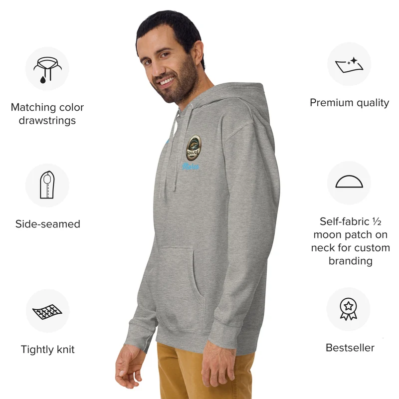 Unisex-Kapuzenpullover - Marco