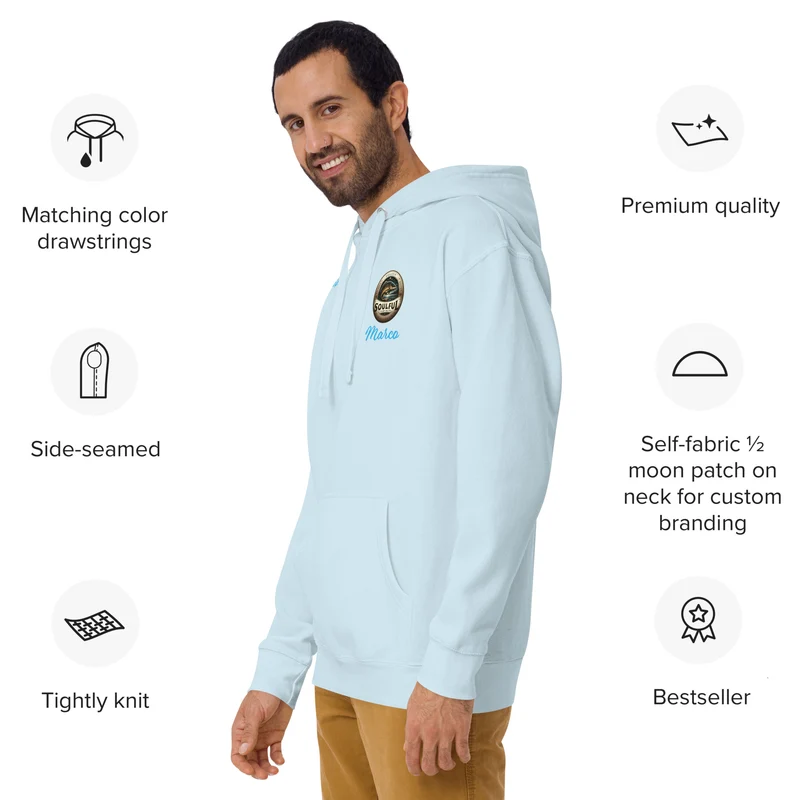 Unisex-Kapuzenpullover - Marco