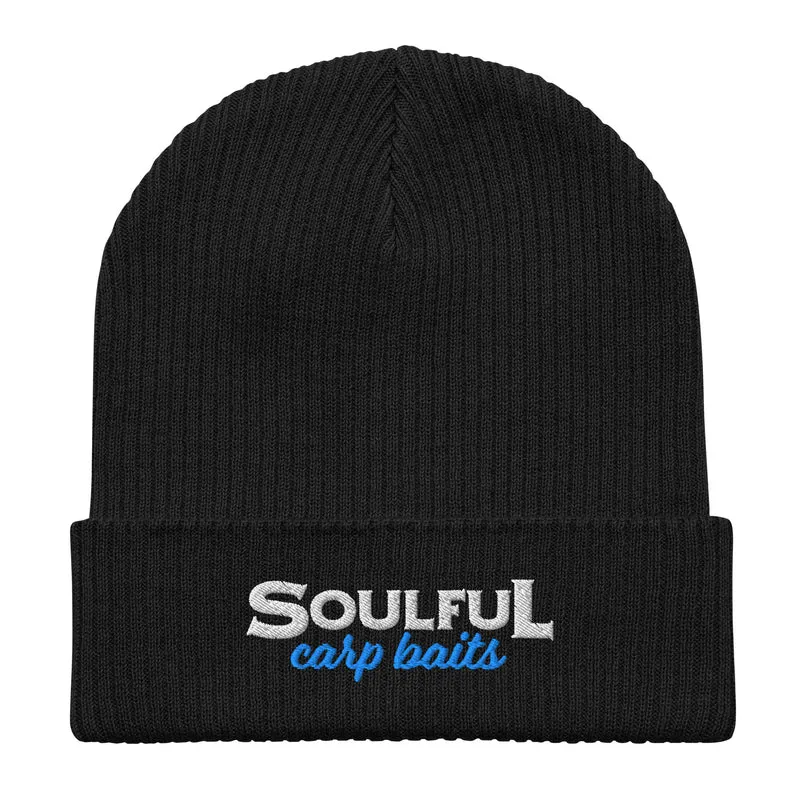 Gerippte Bio-Beanie