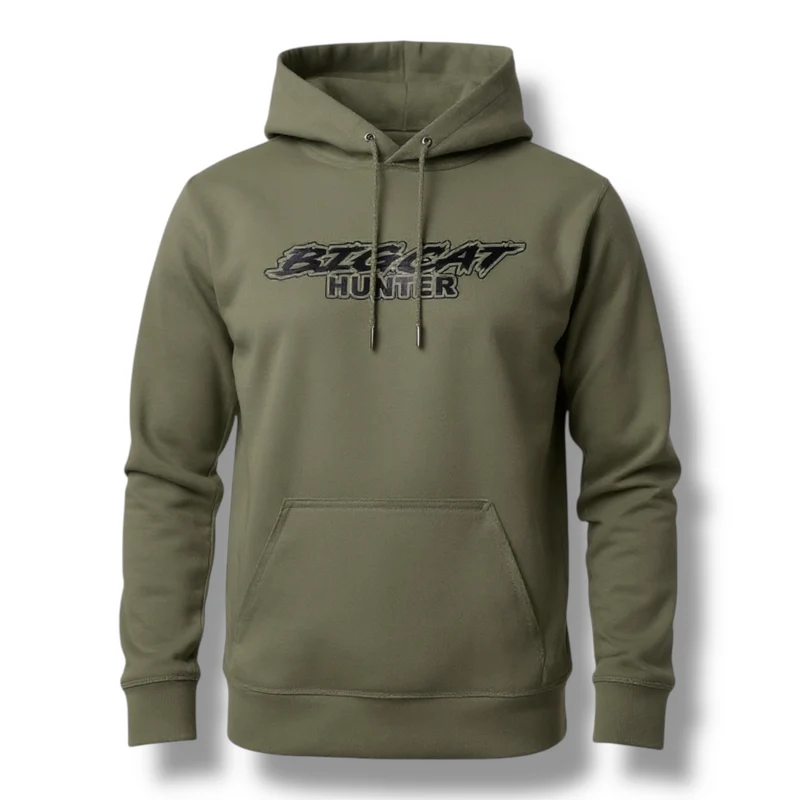 Bigcathunter Hoodie Olive