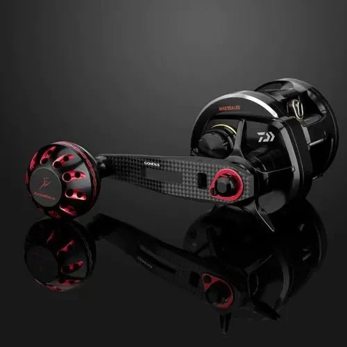 Gomexus Carbon Handle 75 mm mit 38 mm Power Knob