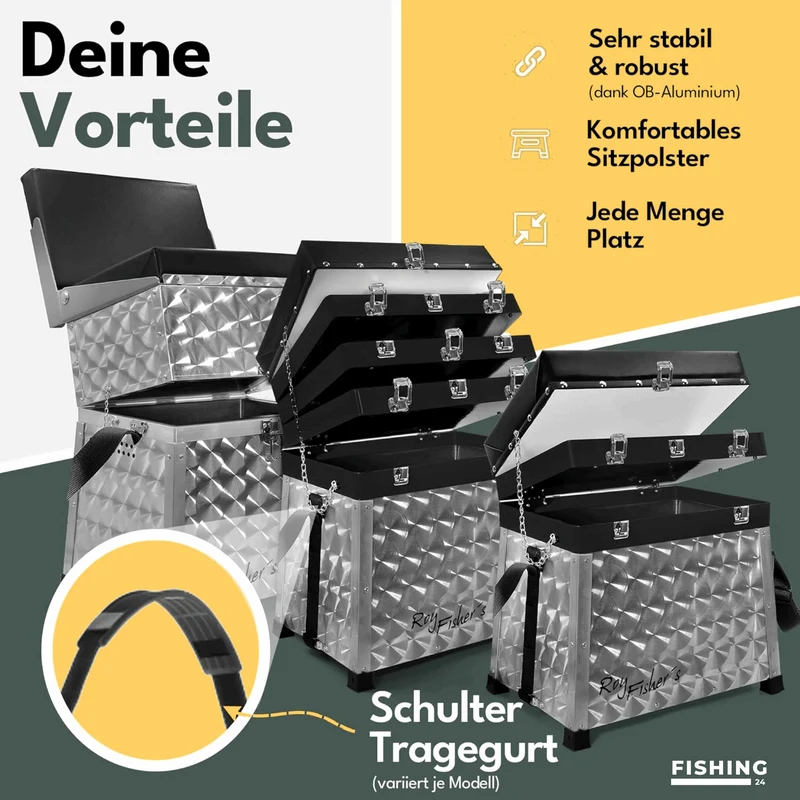 Roy Fishers Sitzkiepe 2 Schubladen