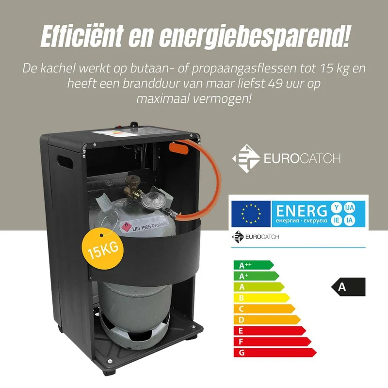 Eurocatch Gasheizer - Mobil - 4200W
