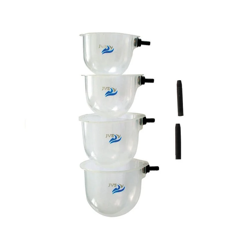 JVS Cuppingkit Set – 4 Stück – Präzises Füttern für Stippangler