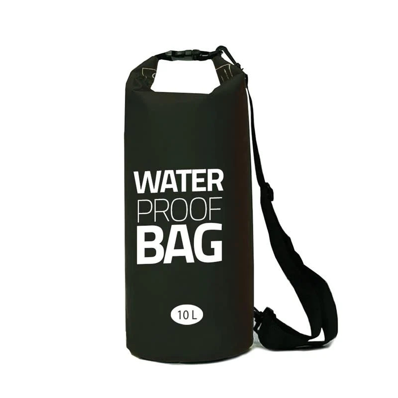 Eurocatch Dry Bag | Wasserdichte Tasche | Schwarz | 10 Liter