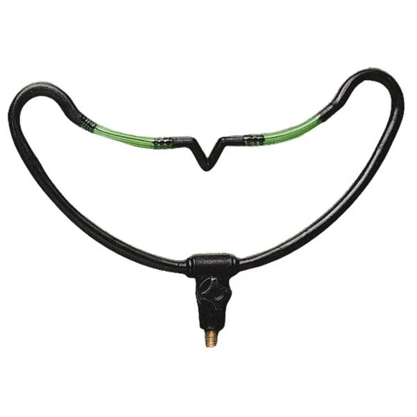 X2 Verstellbare Feeder Rutenauflage 45cm Grün/Schwarz