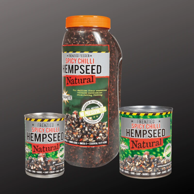 Dynamite Baits Frenzied Spicy Chilli Hempseed 2.5L