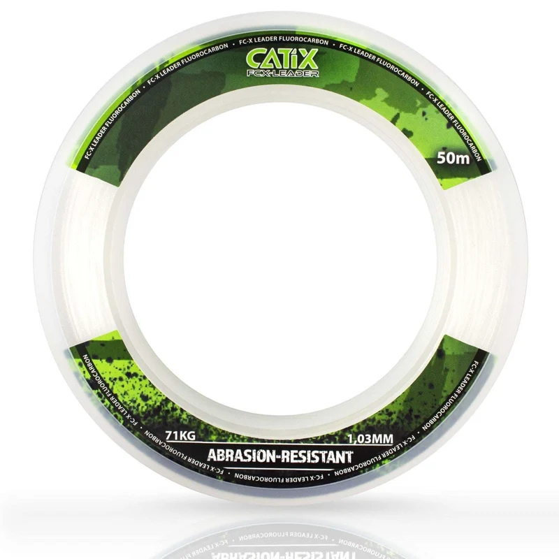 Catix Fluorocarbon Vorfachschnur 50m | 1,03mm, 71kg