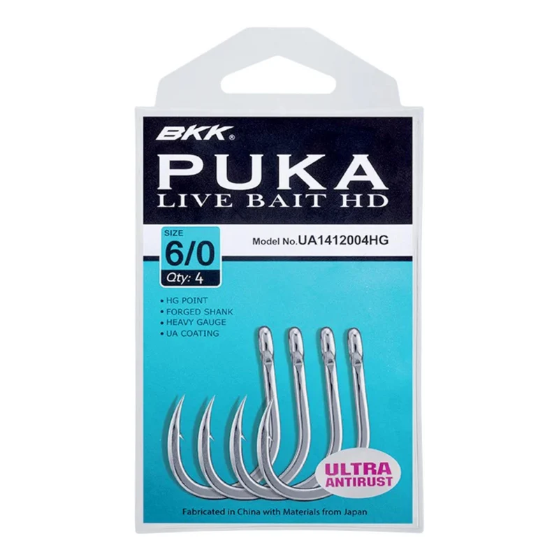BKK PUKA HD Ultra Antirust Einzelhaken