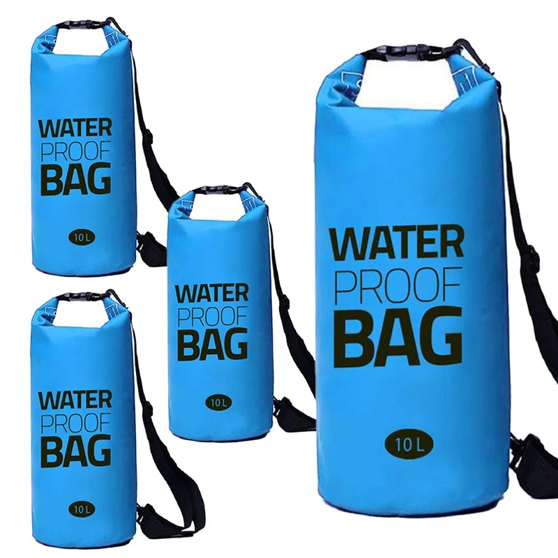Eurocatch Dry Bag | Wasserdichte Tasche | Blau | 10 Liter
