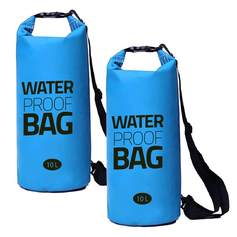 Eurocatch Dry Bag | Wasserdichte Tasche | Blau | 10 Liter