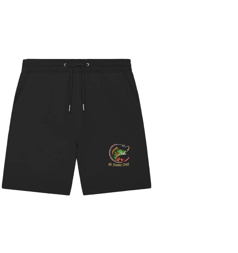 my fishing story - Organic Jogger Shorts (Stick)