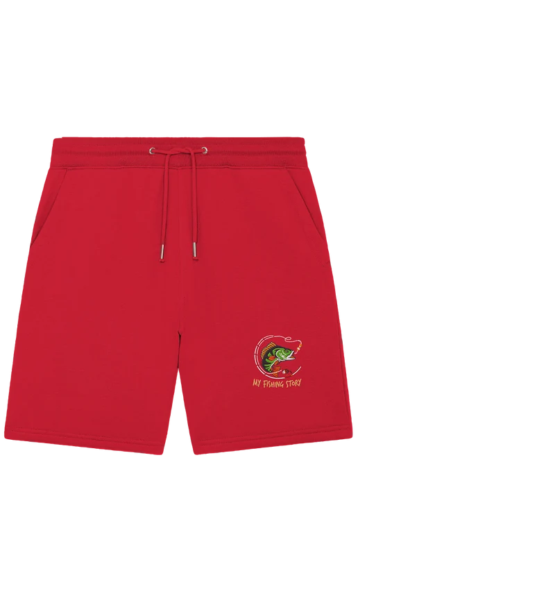 my fishing story - Organic Jogger Shorts (Stick)