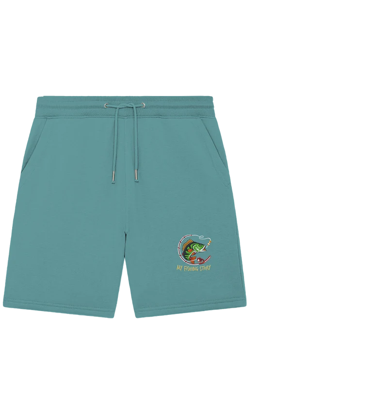 my fishing story - Organic Jogger Shorts (Stick)