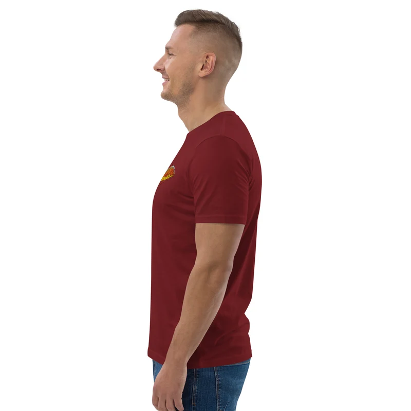 Bio Shirt - mit Karpfen Stickerei