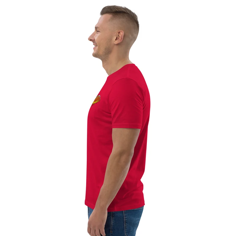 Bio Shirt - mit Karpfen Stickerei
