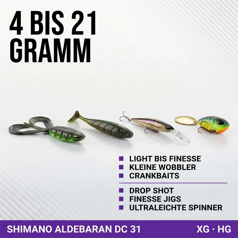 RL-TNG Komplett Kugellager Tuning Kit für Shimano Aldebaran DC 31