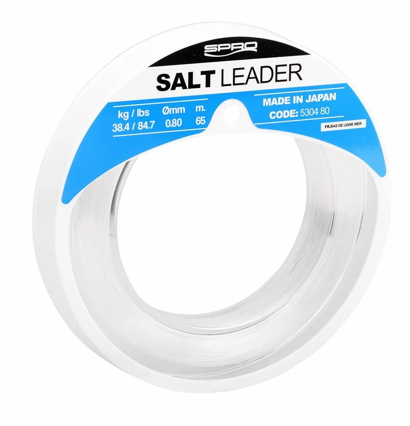 Spro Sea Salt Leader Vorfachschnur 65m 0,40 0,50 0,60 0,70 0,80 0,90 1,00 1,20mm