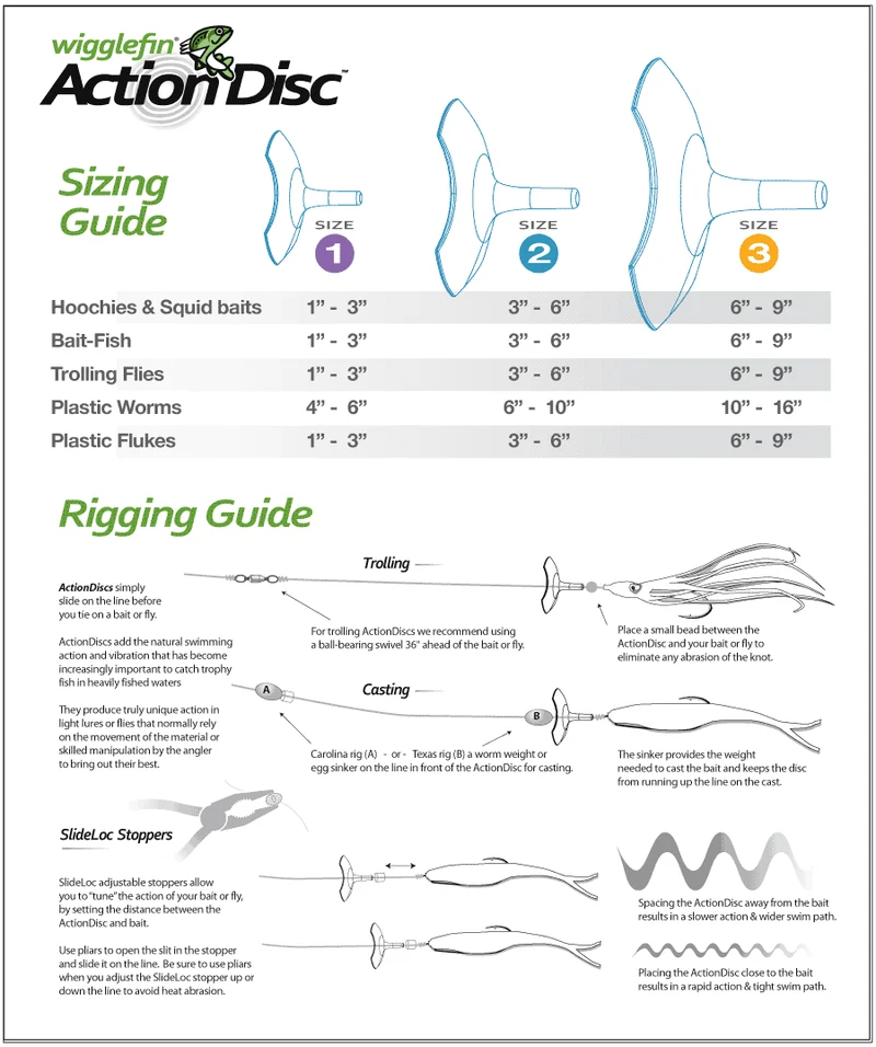 Wiggle Fin Action Disc