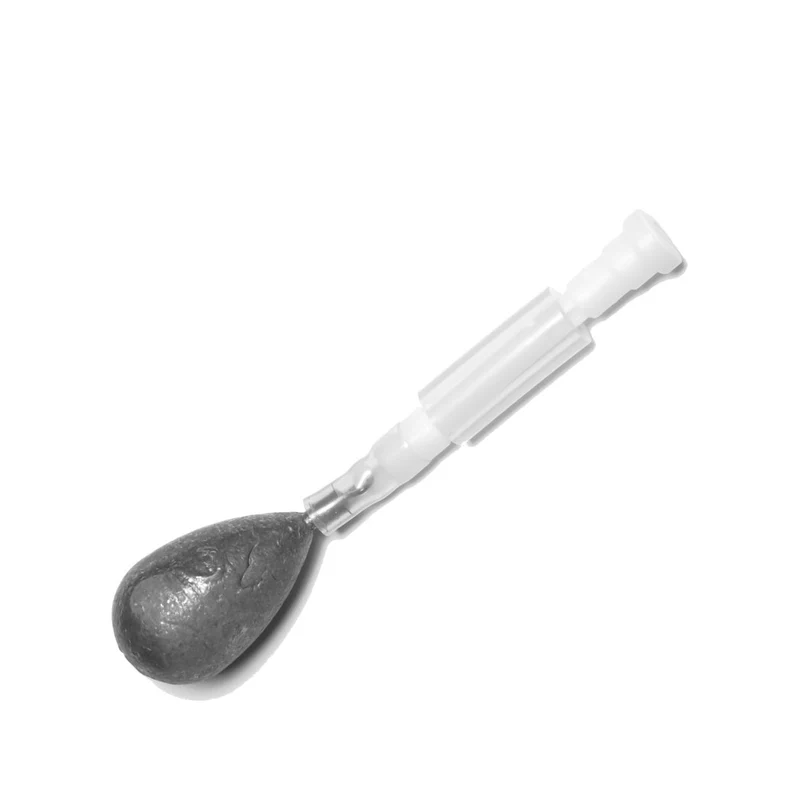 Schlepp Clip Transparent für Birnenblei 3Stk.