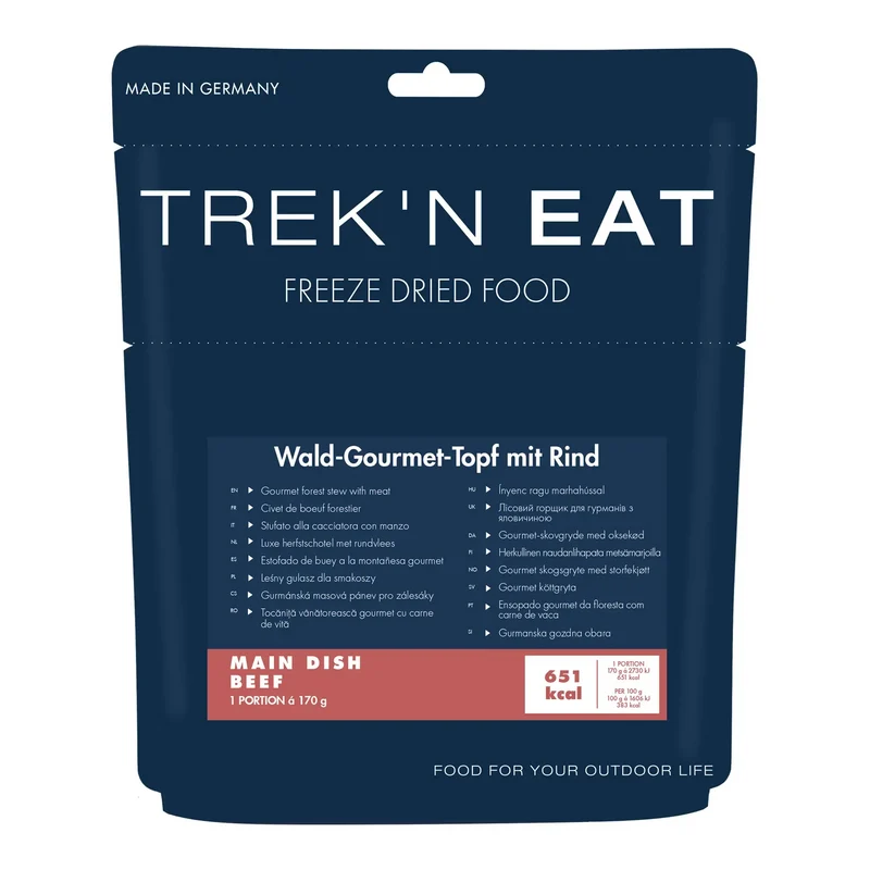 Wald-Gourmet-Topf mit Rind