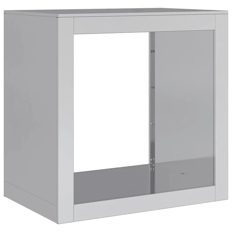 Brennholzständer Kaminholzregal 60x40x60 cm verzinkter Stahl kompakt