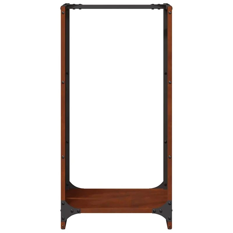 Kaminholzregal Brennholzregal 40x30x80 cm Wetterfeststahl Cortenstahl Rostoptik
