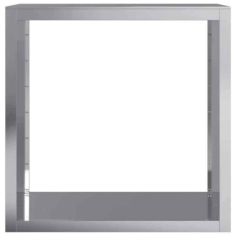 Brennholzständer Kaminholzregal 100x40x100 cm verzinkter Stahl Holzregal